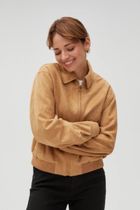 Kurtka damska, beżowa, Moodo