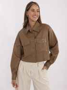 Kurtka damska, brązowa, May By Shining Star