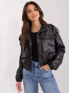 Kurtka damska, czarna, Vincenove