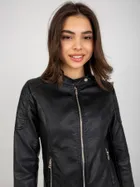 Kurtka ramoneska damska, czarna, Forget Me Not Fashion