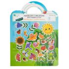 Kwietna łąka. Książeczka z naklejkami