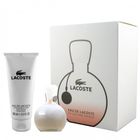 Lacoste, Eau De Lacoste Pour Femme, zestaw upominkowy, woda toaletowa, w sprayu, 90 ml + balsam do ciała, 100 ml