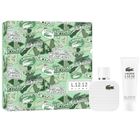 Lacoste, L.12.12 Blanc, zestaw: woda toaletowa, spray, 50 ml + żel pod prysznic, 50 ml