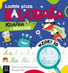 Ładnie Piszę. Kaligrafia. Książka z rowkami. Wzory 3D