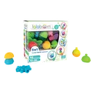 Lalaboom, Kulko-klocki sensoryczne, zestaw, 48 elementów