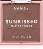 Lamel, kompaktowy puder brązujący, Sunkissed Matte Bronze, nr 402, 10g