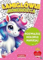 Łamigłówki jednorożca z naklejkami