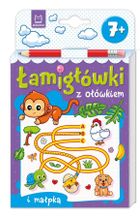 Łamigłówki z ołówkiem i małpką. Od 7 lat