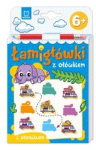 Łamigłówki z ołówkiem i słonikiem. Od 6 lat
