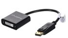 Lanberg, adapter, AD-0007-BK, DisplayPort M - DVI-D F, 0,10m, czarny