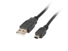 Lanberg, kabel, CA-USBK-10CC-0018-BK,usb 2.0 M, 1,8m, czarny