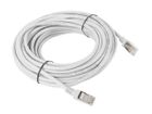 Lanberg, kabel, PCF5-10CC-1000-S, RJ45 - RJ45, 10m, szary