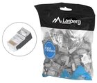 Lanberg, wtyk sieciowy, przelotowy, RJ45 (8P8C) KAT.5E FTP, 100 szt., PLS-5000EZ