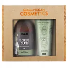 LaQ, Dzikus z Lasu Czarny Mat, zestaw: żel pod prysznic, 500 ml + balsam w tubie, 200 ml