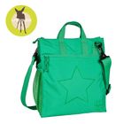 Lassig, Casual Label, Star deep green, torba do wózka