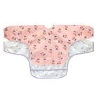 Lassig, Happy Fruits Cherry, zestaw śliniaków z długim rękawem, 6m+, 2 szt.