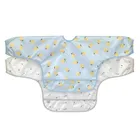 Lassig, Happy Fruits Lemon, zestaw śliniaków z długim rękawem, 6m+, 2 szt.