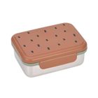 Lassig, Happy Prints, lunchbox ze stali nierdzewnej, karmelowy
