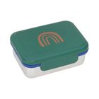 Lassig, Little Gang, lunchbox ze stali nierdzewnej, Rainbow Green
