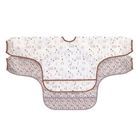 Lassig, Tiny Farmer, zestaw śliniaków z długim rękawem, gąska, 6m+, 2 szt.