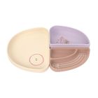 Lassig, Tiny Team, zestaw silikonowych naczyń, kotek, 3 szt.