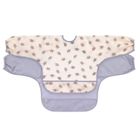 Lassig, Tiny Team, zestaw śliniaków z długim rękawem, kotek, 6m+