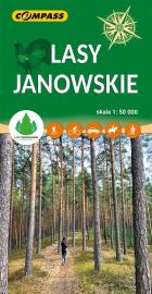 Lasy Janowskie. Mapa turystyczna w skali 1: 50 000