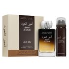 Lattafa, Ameer Al Oudh zestaw, woda perfumowana, spray, 100 ml + dezodorant spray, 50 ml