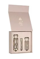 Lattafa, Teriaq, zestaw: woda perfumowana, 100 ml + woda perfumowana, 12 ml + mgiełka do włosów, 50 ml