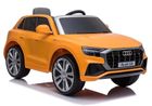Lean Cars, Audi Q8, pojazd na akumulator, pomarańczowy lakierowany