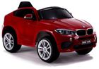 Lean Cars, BMW X6M, pojazd na akumulator, czerwony lakierowany