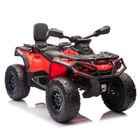 Lean Cars, Can-Am Outlander 4-4, quad, pojazd na akumulator, czerwony, DK-CA005