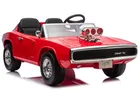 Lean Cars, Dodge Charger R/T, pojazd na akumulator, DLS-K12 24V7Ah, czerwony