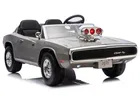 Lean Cars, Dodge Charger R/T, pojazd na akumulator, DLS-K12 24V7Ah, szary