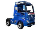 Lean Cars, Mercedes Actros, pojazd ciężarowy na akumulator, niebieski lakierowany MP4
