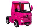Lean Cars, Mercedes Actros, pojazd ciężarowy na akumulator, różowy