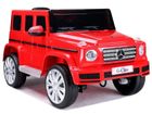 Lean Cars, Mercedes-Benz G500, pojazd na akumulator, czerwony