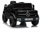 Lean Cars, Mercedes Unimog, pojazd na akumulator, HM7588 6V4Ah, czarny