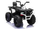 Lean Cars, Quad, pojazd na akumulator, JC333, biały