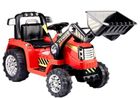 Lean Cars, traktor koparka, pojazd na akumulator, ZP1005, czerwony