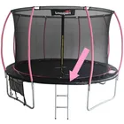 Lean Sport, Sport Max, osłona na sprężyny do trampoliny, czarno-różowa, 16ft