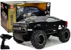Lean Toys, auto terenowe 4-4, pojazd zdalnie sterowany, czarny, 1:10
