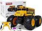 Lean Toys, autobus szkolny, monster truck, pojazd zdalnie sterowany, 1:18