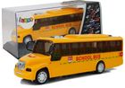 Lean Toys, autobus szkolny, pojazd interaktywny z napędem
