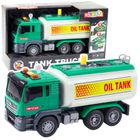 Lean Toys, cysterna, pojazd interaktywny, zielony