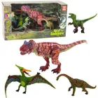 Lean Toys, Dinozaury, zestaw figurek, 4 szt.