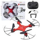 Lean Toys, dron Y20 UFo R/C światła obrotowy czerwony