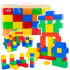 Lean Toys, duże klocki konstrukcyjne w torbie kolorowe, 28,5-9-9 cm, 20 elementów