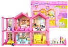 Lean Toys, Duży domek dla lalek z akcesoriami i meblami