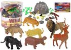 Lean Toys, dzikie zwierzęta, figurki, 34 elementy